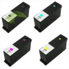 Sada kompatibilních náplní pro Lexmark 100 XL, CMYK, Pro 205/705/805/905/S301/S305/S405/S505/S605