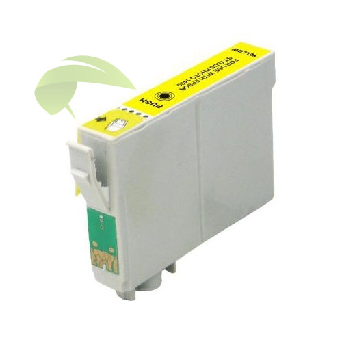 Kompatibilní inkoustová náplň pro Epson T0554 žlutá, Stylus Photo R240/R245/RX240 - 18ml