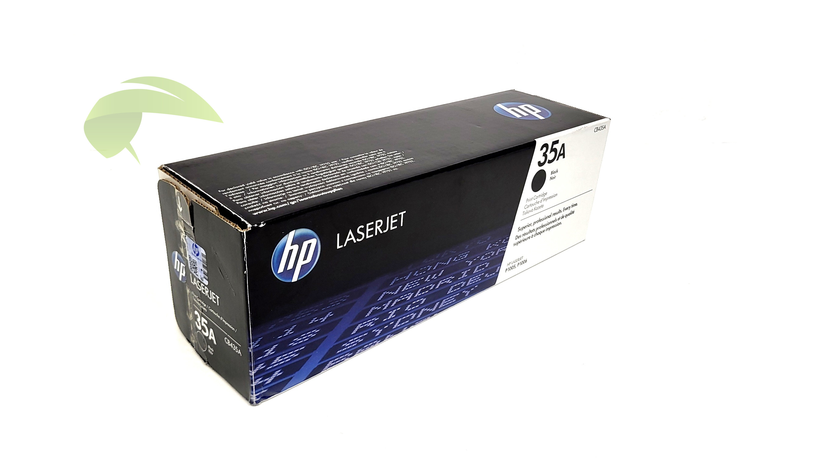 Toner HP CB435A originální - poškozený obal