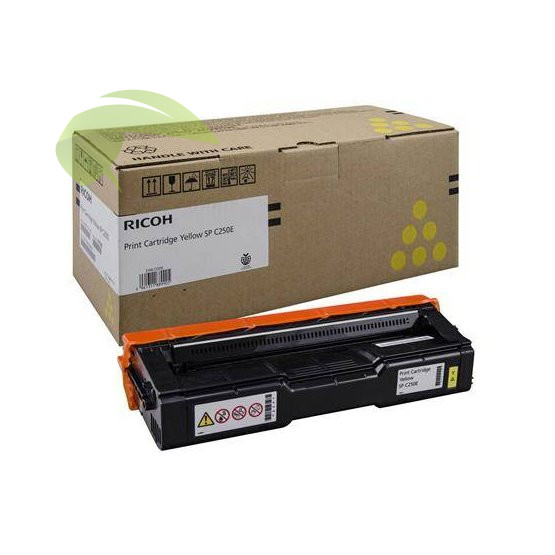 Toner Ricoh SP C250E, 407546 originál žlutý, Ricoh SP C250DN/SP C250SF