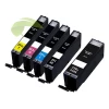 Sada náplní pro Canon CLI551 CMYK + PGI550Bk XL - MG5450/MG5550/MG6350/MG645