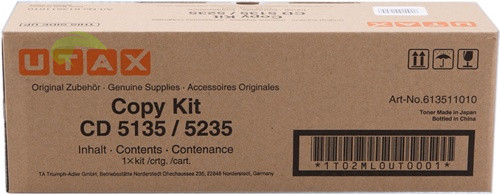 Toner UTAX 613511010 originální, CD 5135/5235/P-3520 MFP/P-3525 MFP