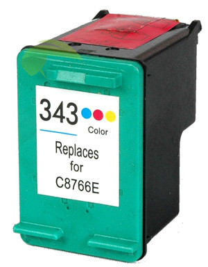 Kompatibilní náplň pro HP C8766EE, HP 343 tříbarevná, Deskjet 420/5740/6540/OfficeJet 7310