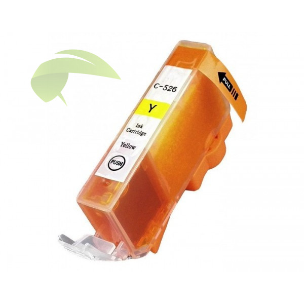 Kompatibilní náplň pro Canon CLI-526Y, žlutá, MG5150/MG5250/iP4850/iP4950
