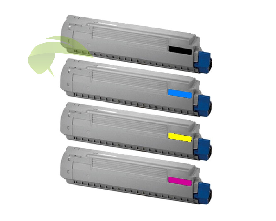 Sada renovovaných tonerů pro OKI C8600/C8800 CMYK