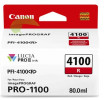 Inkoustová náplň Canon PFI-4100 R, 6785C001 červená originální, imagePROGRAF PRO-1100