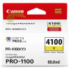 Inkoustová náplň Canon PFI-4100 Y, 6780C001 žlutá originální, imagePROGRAF PRO-1100