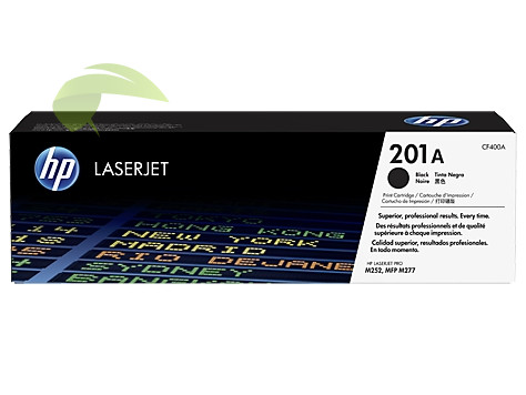 Toner HP 201A, CF400A originální černý, LaserJet M252/M274/M277