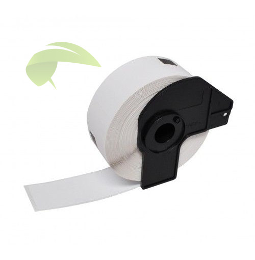 Kompatibilní etikety pro Brother DK-11218, kulaté, přůměr 24mm, 1000ks/role, bílé