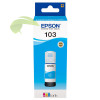 Epson 103, C13T00S24A originální cyan, L1100/L3100/L3110/L3151/L3150