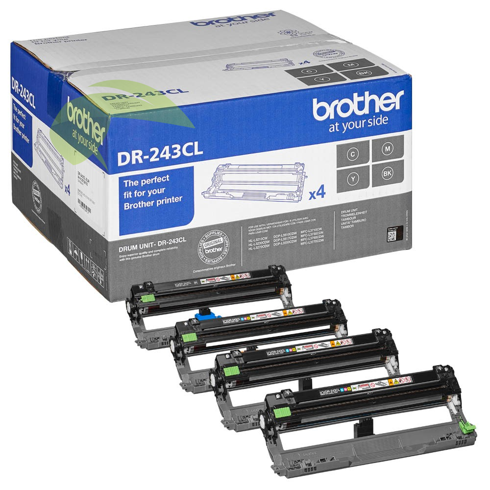 Zobrazovací válec Brother DR-243CL originální, DCP-L3550/DCP-L3510/HL-L3210/HL-L3270/MFC-L3770