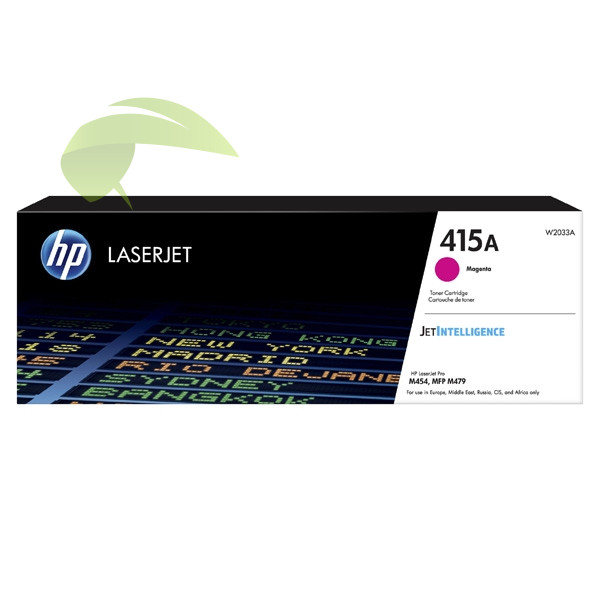 Toner HP 415A, W2033A originální magenta, LaserJet M454/M479