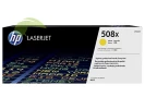 Toner HP 508X, CF362X originální žlutý, LaserJet M552/M553/M577