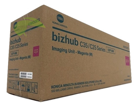 Zobrazovací válec pro Konica Minolta IUP-14M, A0WG0EJ originální magenta, bizhub C35/C35P