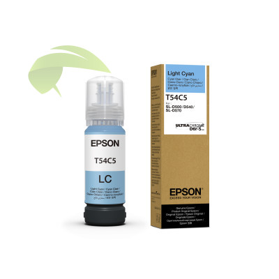Inkoustová náplň Epson T54C5 light cyan - originální