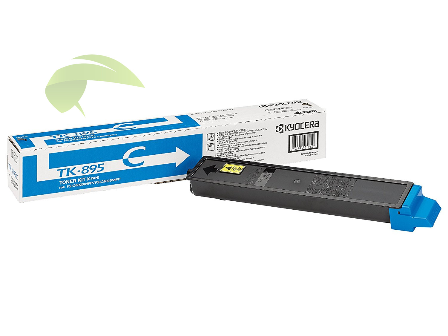 Toner Kyocera TK-895C cyan, originální, FS-C8020MFP/FS-C8025MFP/FS-C8520MFP/FS-C8525MFP