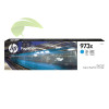 HP F6T81AE, HP 973XL originální náplň cyan, PageWide Pro 452/477