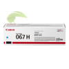 Toner Canon 067H, 5105C002 cyan Canon i-SENSYS MF651Cw/MF655Cdw/LBP631Cw/LBP633Cdw originální