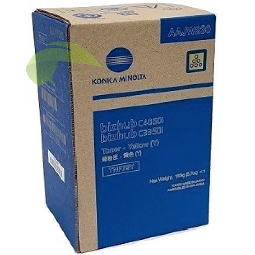 Konica Minolta TNP79Y, TNP-79Y, AAJW250 originální žlutý toner, bizhub C3350i/C4050i