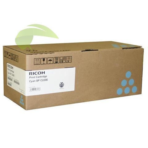Nashuatec SP C220E, 407645, originální toner cyan, Nashuatec SP C220/C221/C222/C240