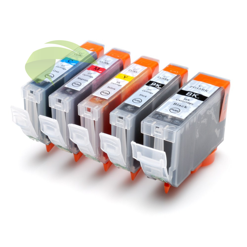 Sada kompatibilních náplní pro Canon CLI-8CMYK + PGI-5Bk, MP610/MP650/iP4200/iP4300