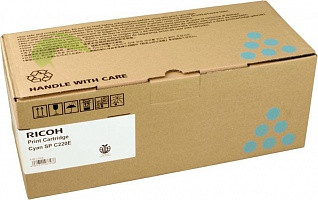 Ricoh SP C220E, 407645 originální toner cyan