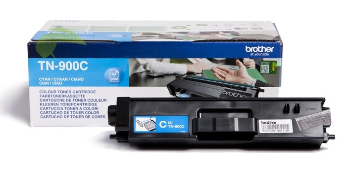 Toner Brother TN-900C originální cyan, HL-L9200CDWT/MFC-L9550CDW/MFC-L9550CDWT