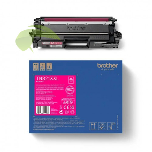 Toner Brother TN-821XXLM magenta originální, HL-L9430/MFC-L9630/MFC-L9635/MFC-L9670