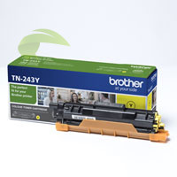 Toner  Brother TN-243Y žlutý originální, DCP-L3510CDW/L3550CDW/HL-L3210CW/L3230CDW/L3270CDW