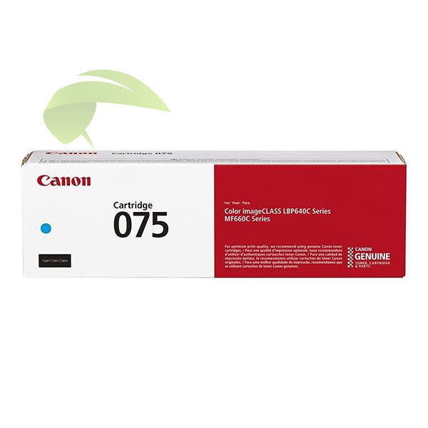 Toner Canon 075, 6364C002 originální cyan, i-SENSYS LBP646Cdw/LBP647Cdw/MF667Cdw