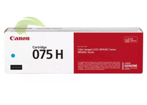 Toner Canon 075H, 6368C002 originální cyan, i-SENSYS LBP646Cdw/LBP647Cdw/MF667Cdw