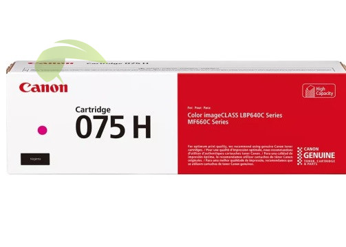 Toner Canon 075H, 6367C002 originální magenta, i-SENSYS LBP646Cdw/LBP647Cdw/MF667Cdw