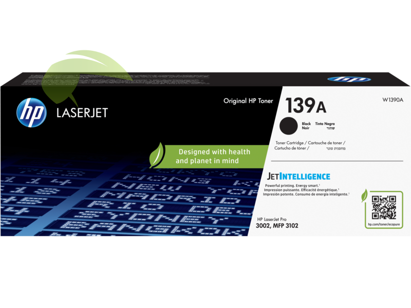 Toner HP W1390A (139A), HP LaserJet Pro MFP 3102/LaserJet Pro 3002 originální