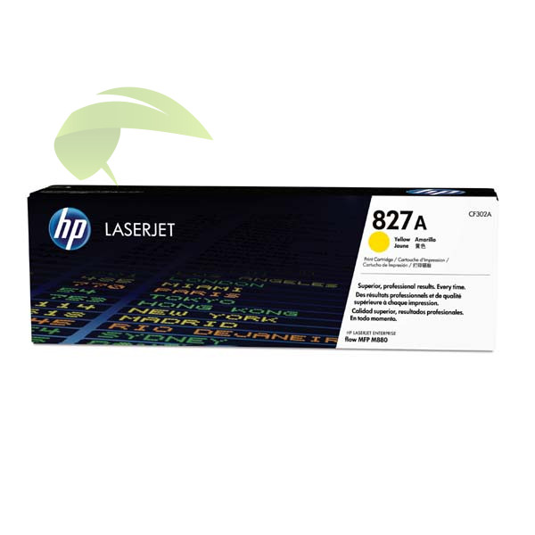 Toner HP 827A, HP CF302A originální žlutý, Color LaserJet Enterprise flow M880