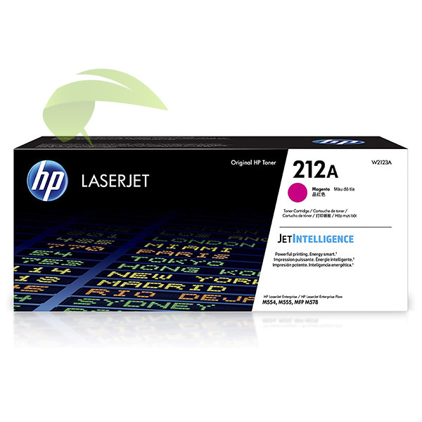 Toner HP 212A, HP W2123A originální magenta, Color LaserJet Enterprise M554/M555/M578