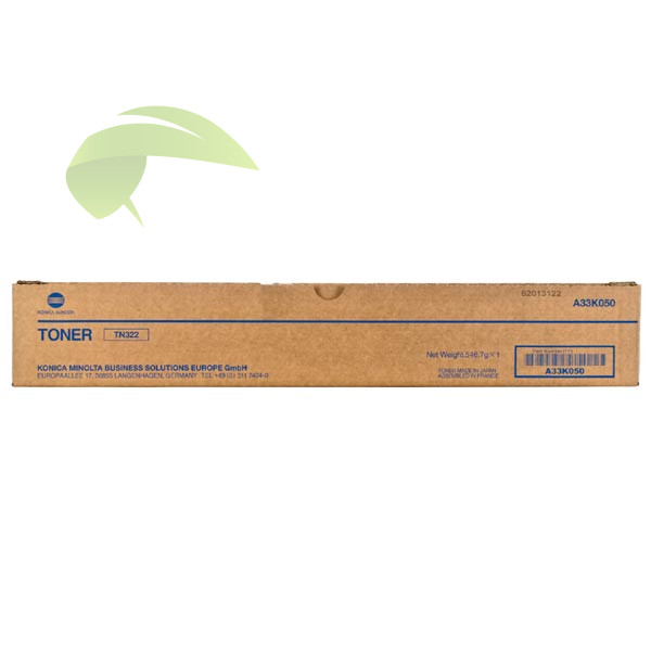 Originální toner Konica Minolta TN-322 A33K050, bizhub 224e/284e/364e