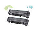 Toner pro HP W1420AD kompatibilní dvojbalení, LaserJet MFP M110w/M140w S ČIPEM