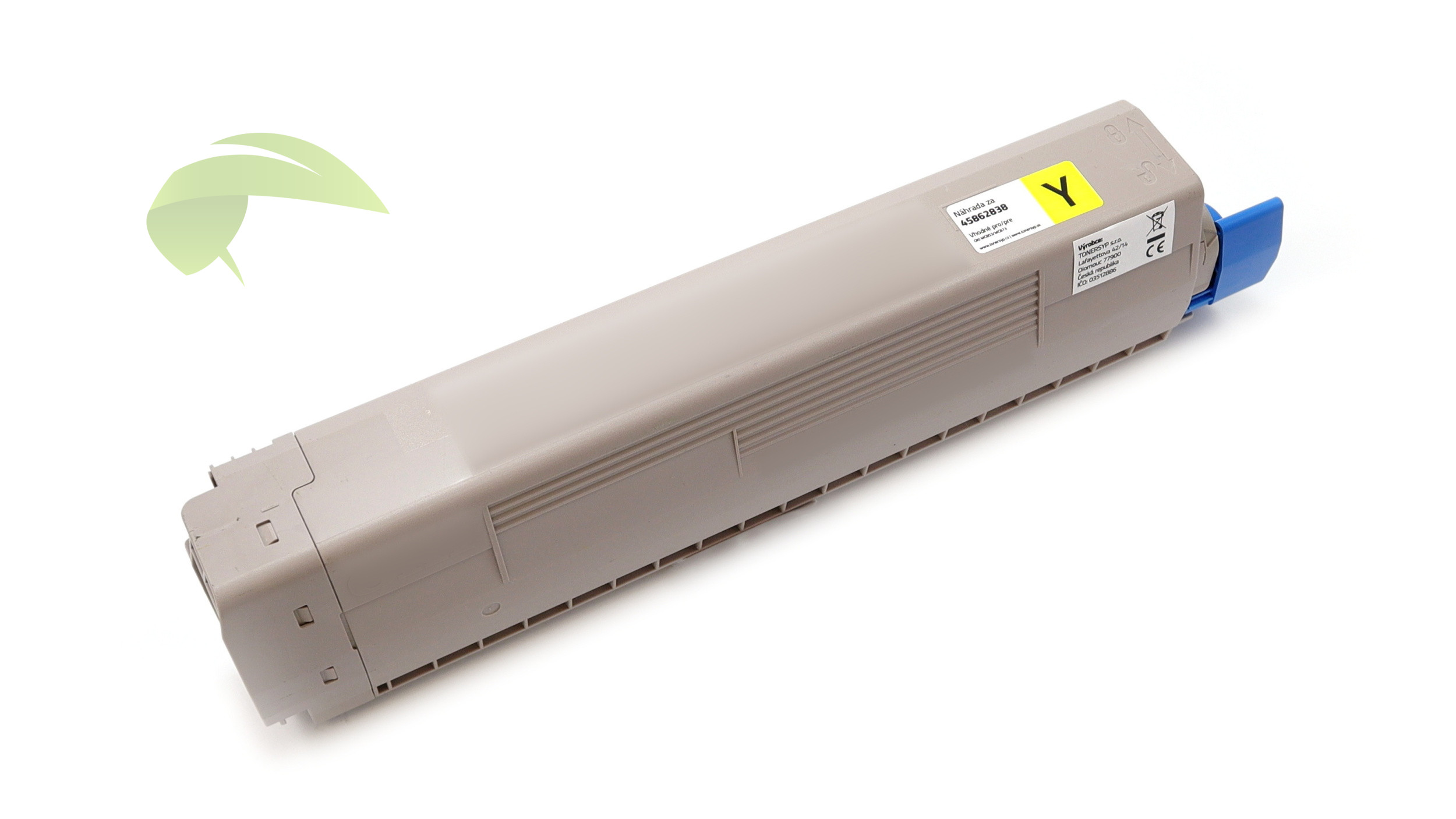 Toner pro OKI MC853/MC873/MC883, 45862837 renovovaný žlutý