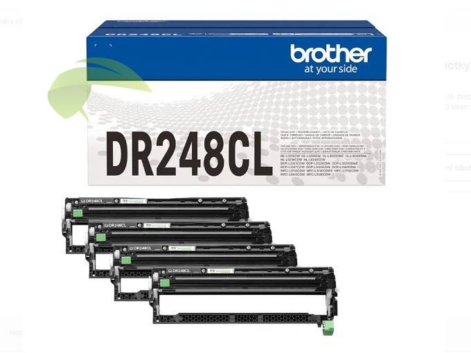 Sada originálních zobrazovacích válců Brother DR248CL, DR-248CL CMYK