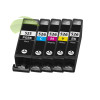 Sada kompatibilních náplní pro Canon CLI-526CMYK + PGI525 Bk, MG5150/MG5250/iP4850/iP4950 -