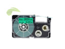 Kompatibilní páska pro Casio XR-9GN, 9mm x 8m černý tisk / zelený podklad