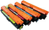 Sada renovovaných tonerů pro HP Color LaserJet CP5220/CP5225/CP5225n/CP5225dn - CMYK