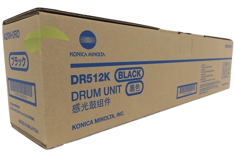 Zobrazovací válec Konica Minolta DR-512K, A2XN0RD originální černý, bizhub C224e/C284e/C364e/C454e