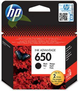 Originální HP 650 CZ101AE, černá, HP Deskjet Ink Advantage 1015/1515/2515/3515