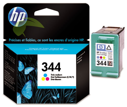 HP C9363EE, HP 344 originální náplň tříbarevná CMY, Deskjet 460/5740/5743/5745/5748