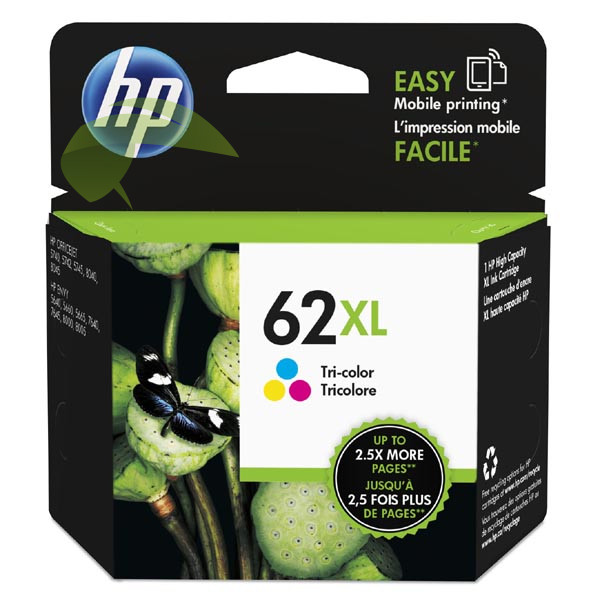 HP 62XL, C2P07AE originální náplň barevná, Envy 5540/5640/7640/OfficeJet 200/5640/8040