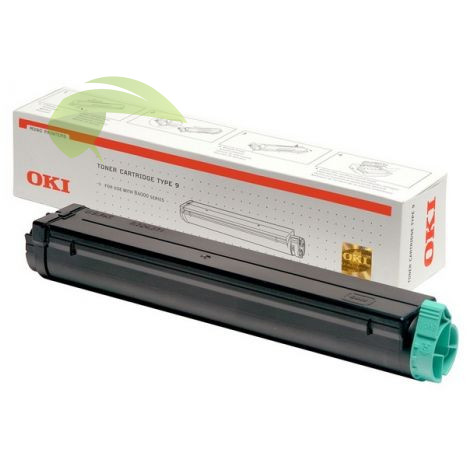 Toner OKI B4100/B4200/B4250/B4300/B4350, Typ 9,  01103402 originální, popsaný obal