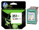 HP CB338EE, HP 351XL originální náplň trojbarevná, Deskjet D4245/D4360/ Photosmart C4275