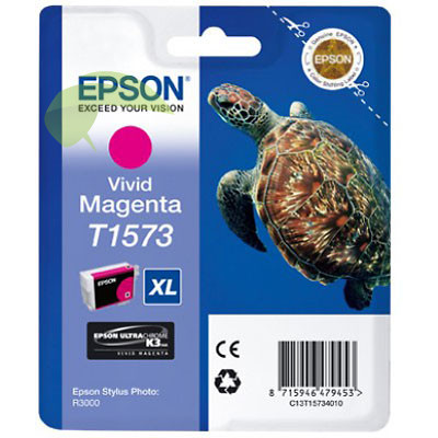Epson T1573 originální, magenta