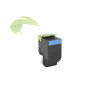 Toner pro Lexmark 80C2HC0, 802HC, renovovaný CX410/CX510 cyan